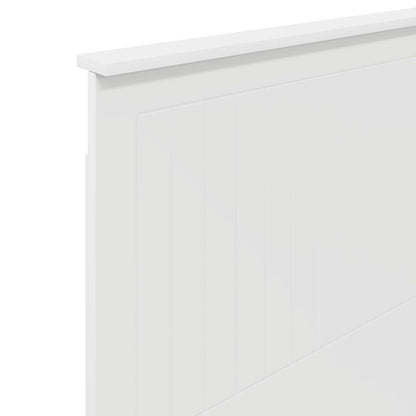 vidaXL Headboard White Engineered wood