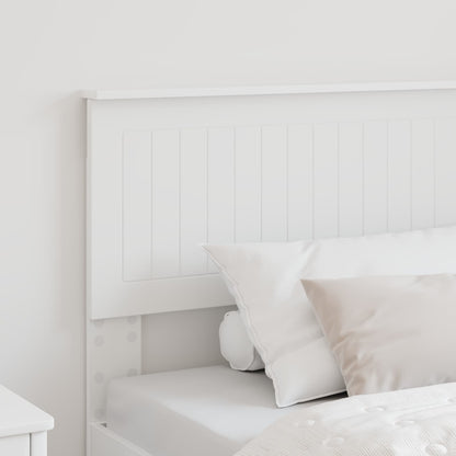 vidaXL Headboard White Engineered wood
