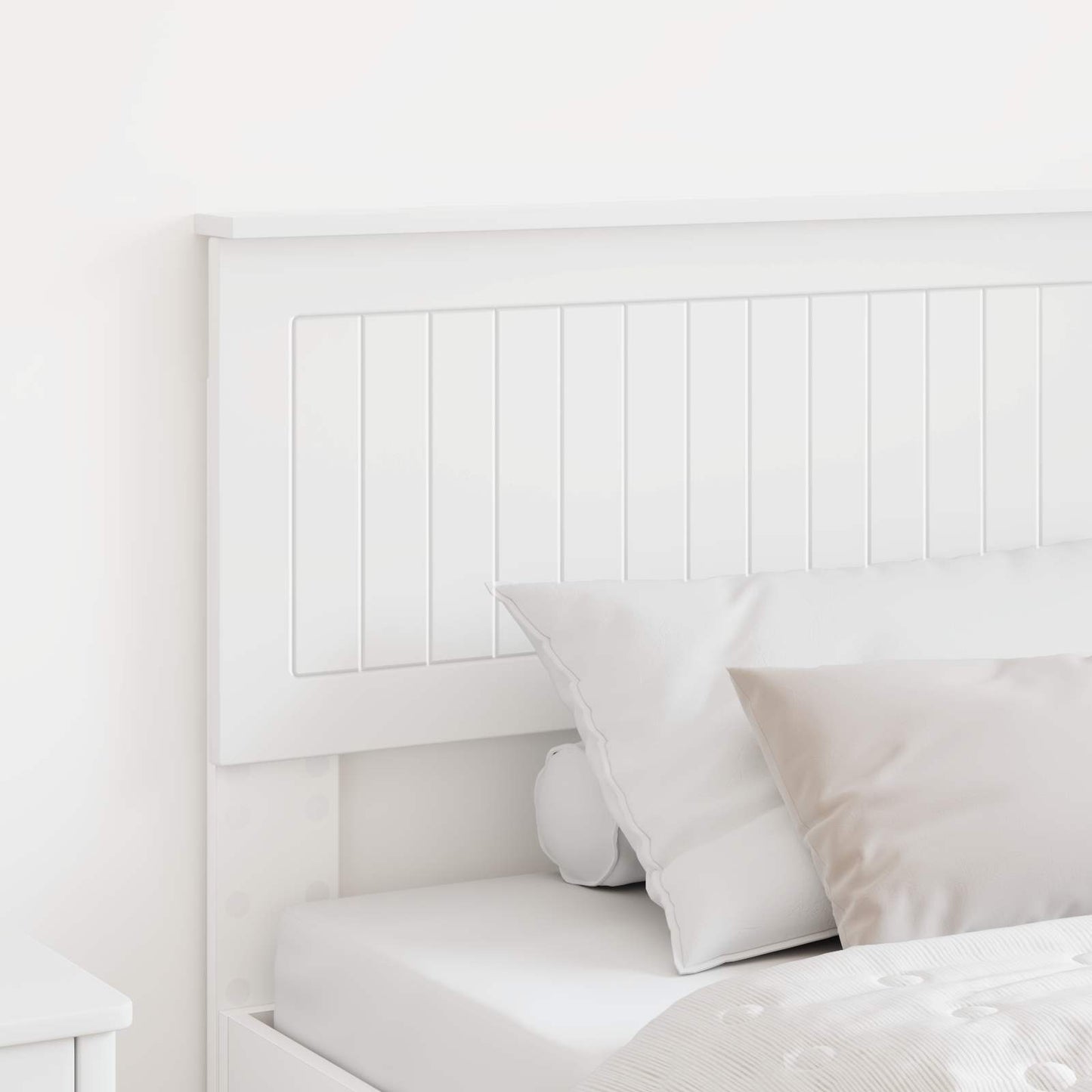 vidaXL Headboard White Engineered wood