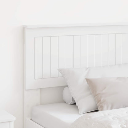vidaXL Headboard White Engineered wood