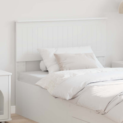 vidaXL Headboard White Engineered wood
