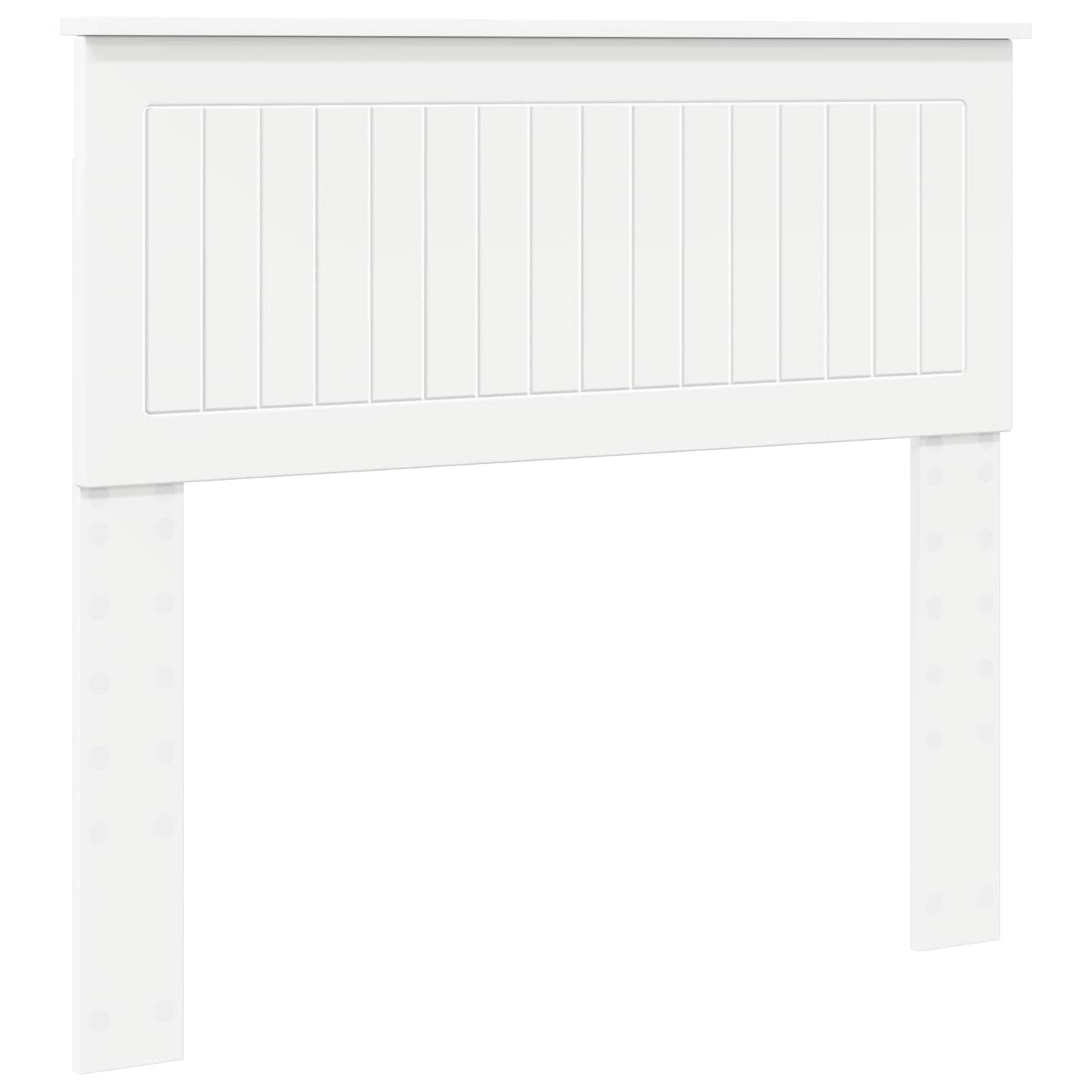 vidaXL Headboard White Engineered wood