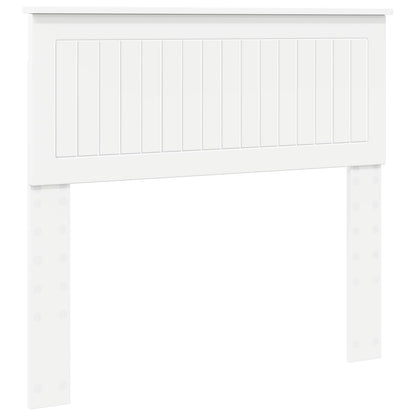 vidaXL Headboard White Engineered wood