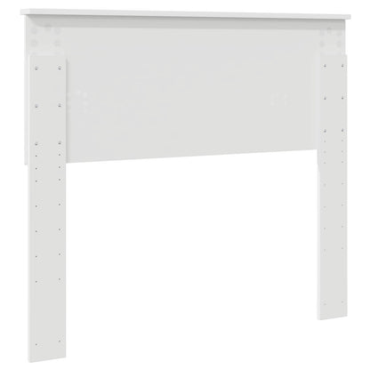 vidaXL Headboard White Engineered wood