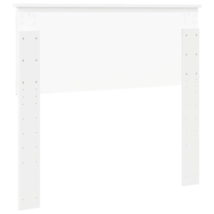 vidaXL Headboard White Engineered wood