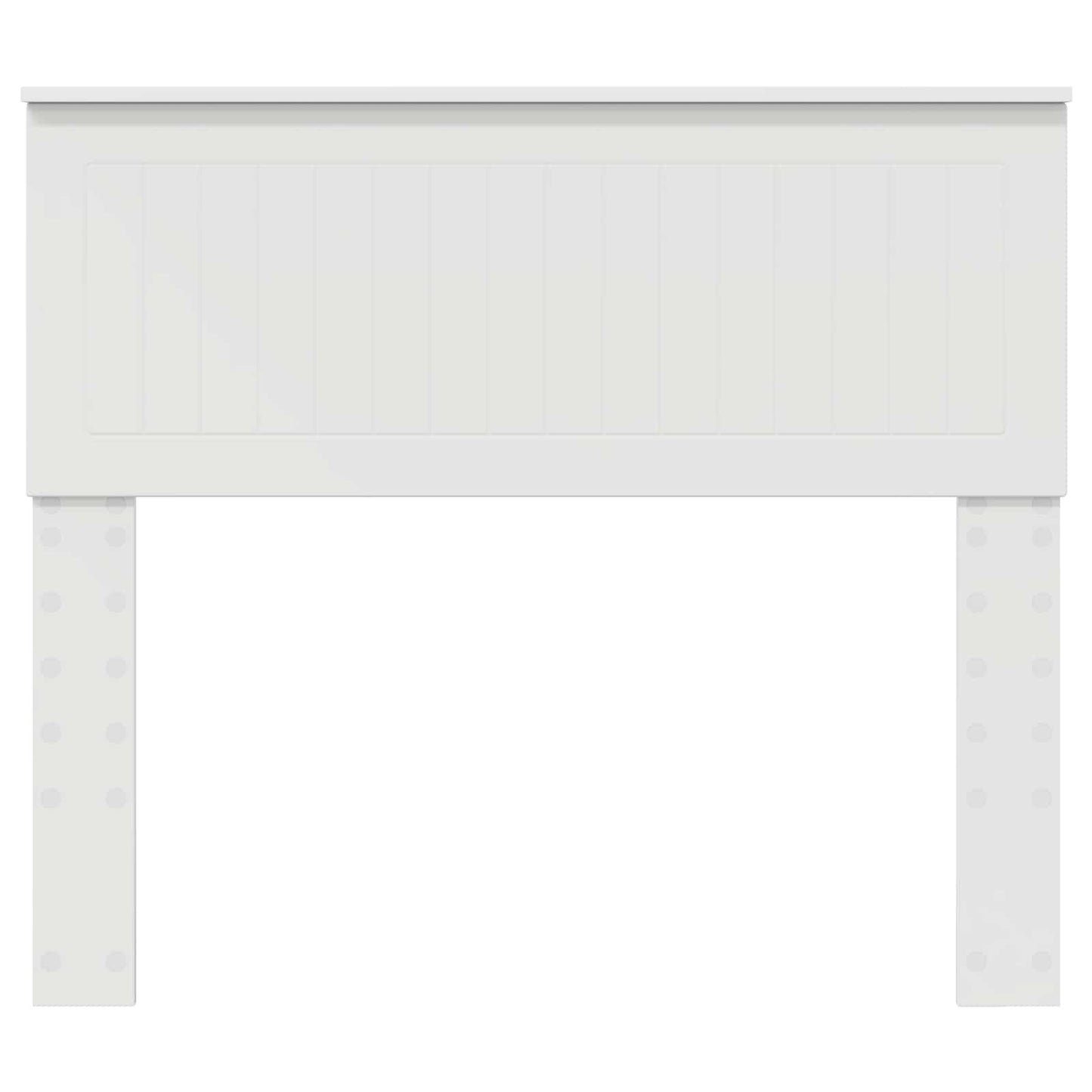 vidaXL Headboard White Engineered wood