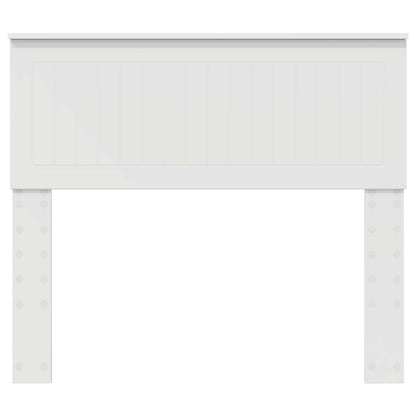 vidaXL Headboard White Engineered wood