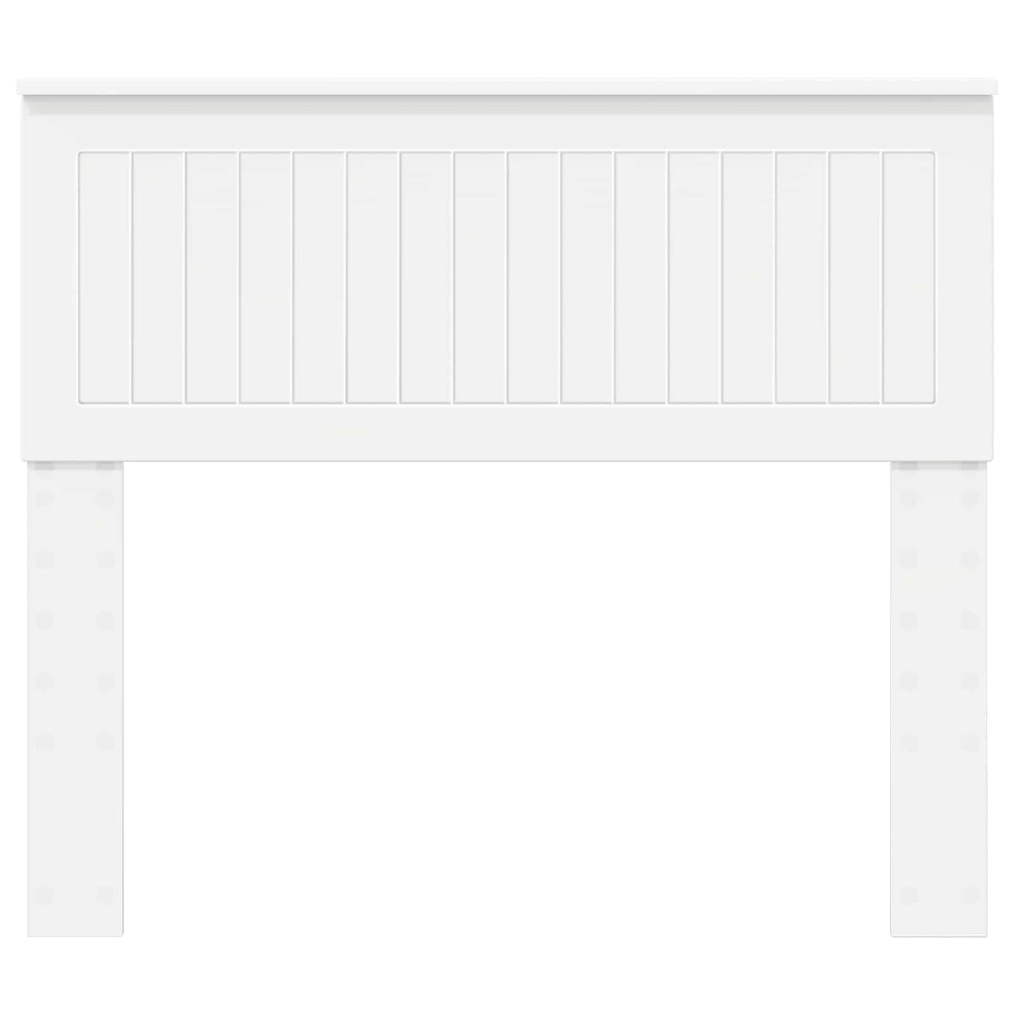 vidaXL Headboard White Engineered wood