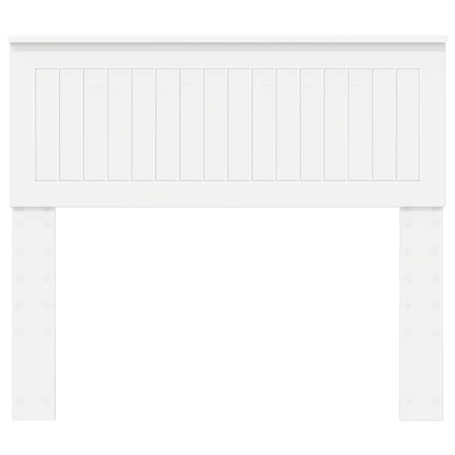 vidaXL Headboard White Engineered wood