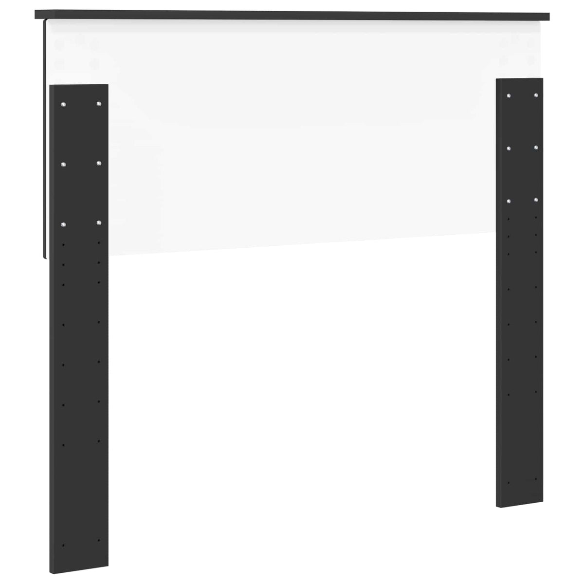 vidaXL Headboard Black Oak Engineered wood