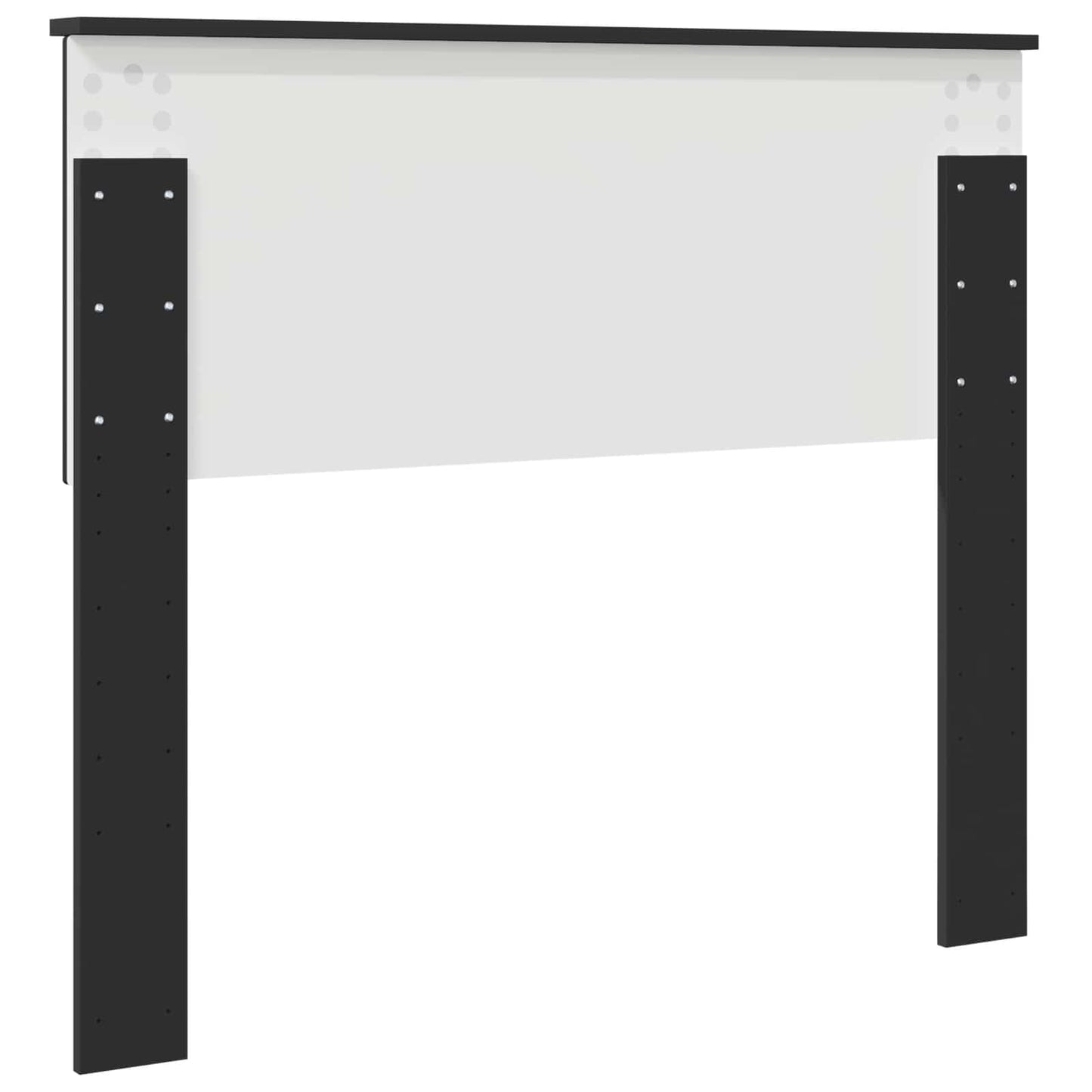 vidaXL Headboard Black Oak Engineered wood