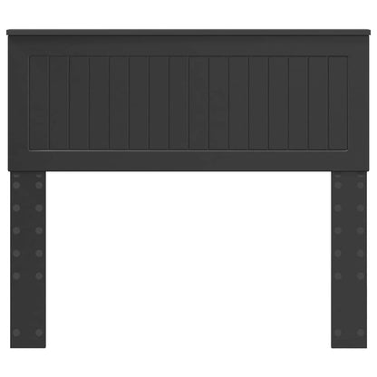 vidaXL Headboard Black Oak Engineered wood