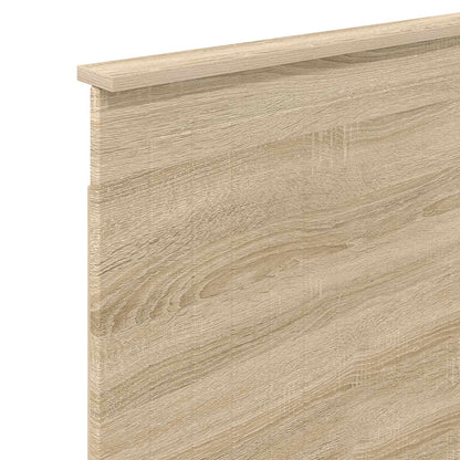 vidaXL Headboard Sonoma Oak Engineered wood
