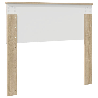 vidaXL Headboard Sonoma Oak Engineered wood