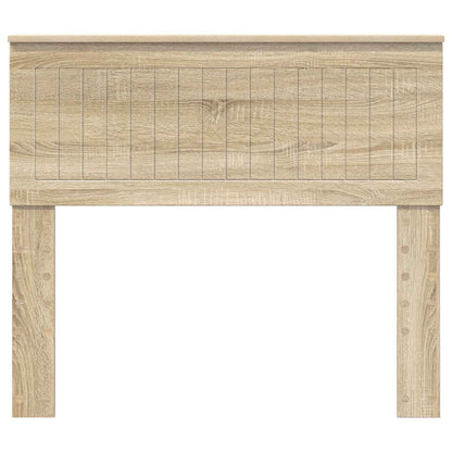vidaXL Headboard Sonoma Oak Engineered wood