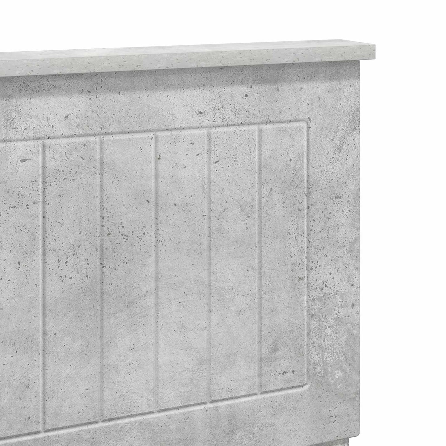vidaXL Headboard Concrete Grey Engineered wood