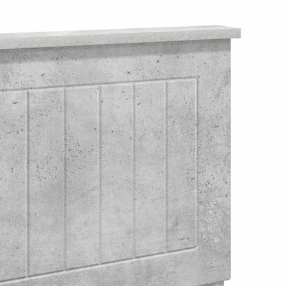 vidaXL Headboard Concrete Grey Engineered wood