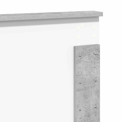 vidaXL Headboard Concrete Grey Engineered wood