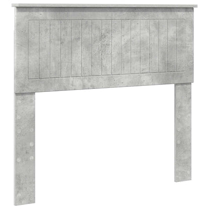 vidaXL Headboard Concrete Grey Engineered wood