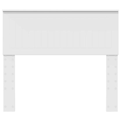 vidaXL Headboard Gloss White Engineered wood