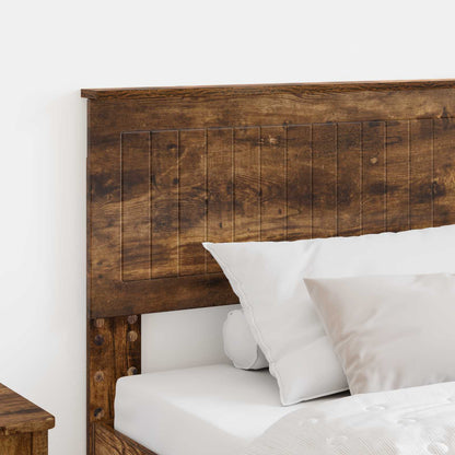 vidaXL Headboard Smoked Oak Engineered wood