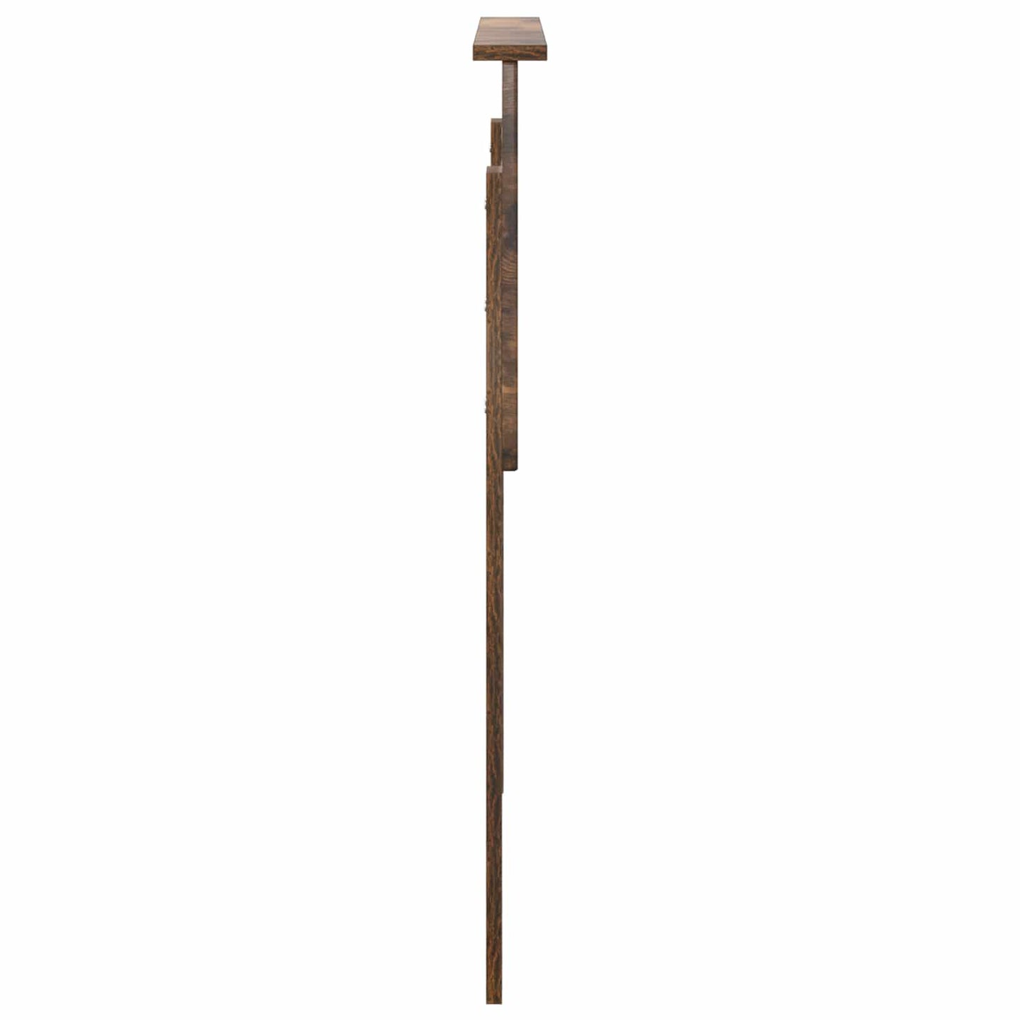 vidaXL Headboard Smoked Oak Engineered wood
