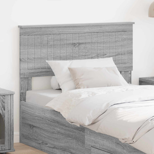 vidaXL Headboard Grey Sonoma Engineered wood