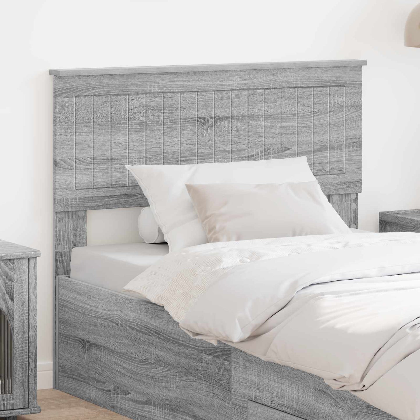 vidaXL Headboard Grey Sonoma Engineered wood