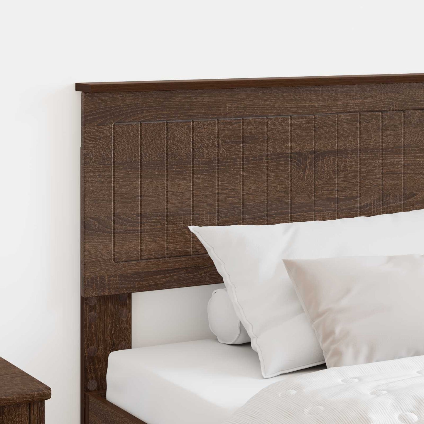 vidaXL Headboard Brown Oak Engineered wood