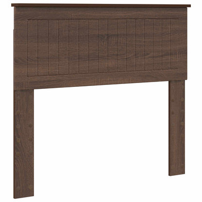 vidaXL Headboard Brown Oak Engineered wood