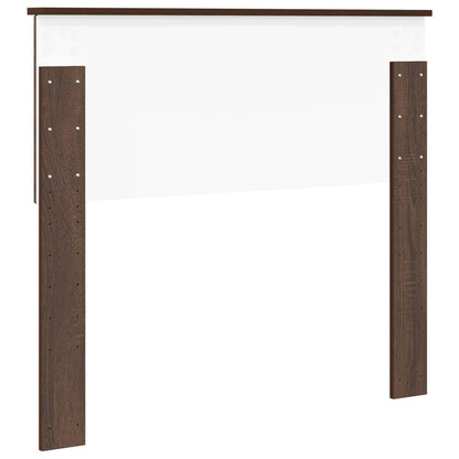 vidaXL Headboard Brown Oak Engineered wood