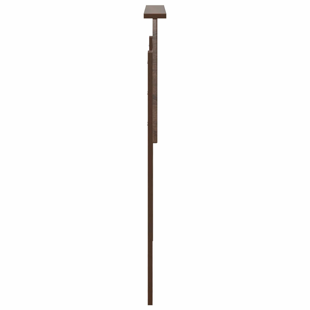 vidaXL Headboard Brown Oak Engineered wood