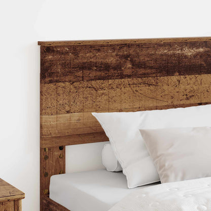 vidaXL Headboard Old Wood Engineered wood