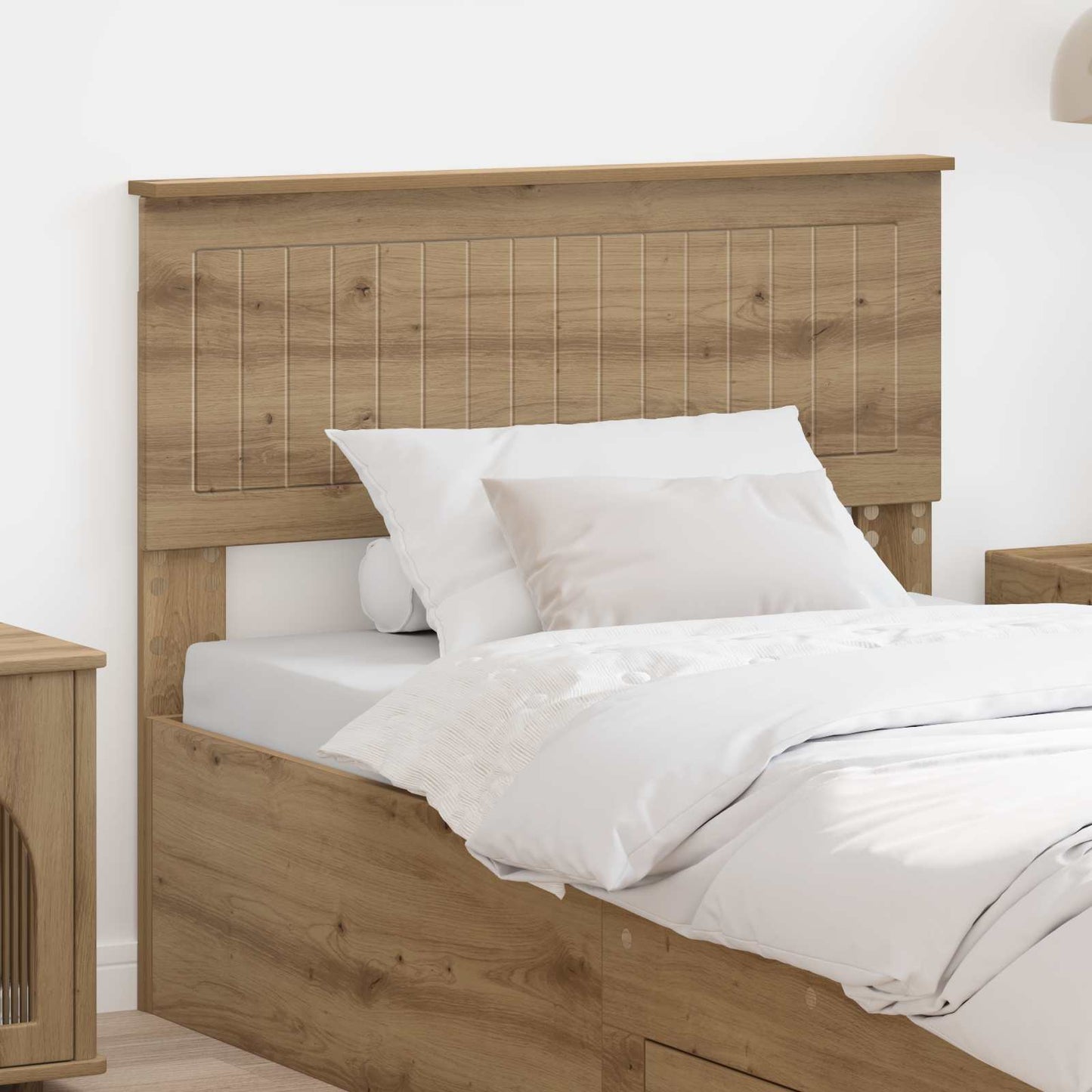 vidaXL Headboard Artisan Oak Engineered wood