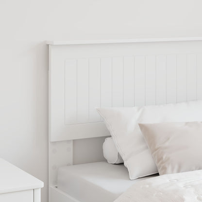 vidaXL Headboard White Engineered wood