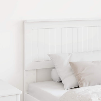 vidaXL Headboard White Engineered wood