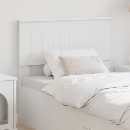 vidaXL Headboard White Engineered wood