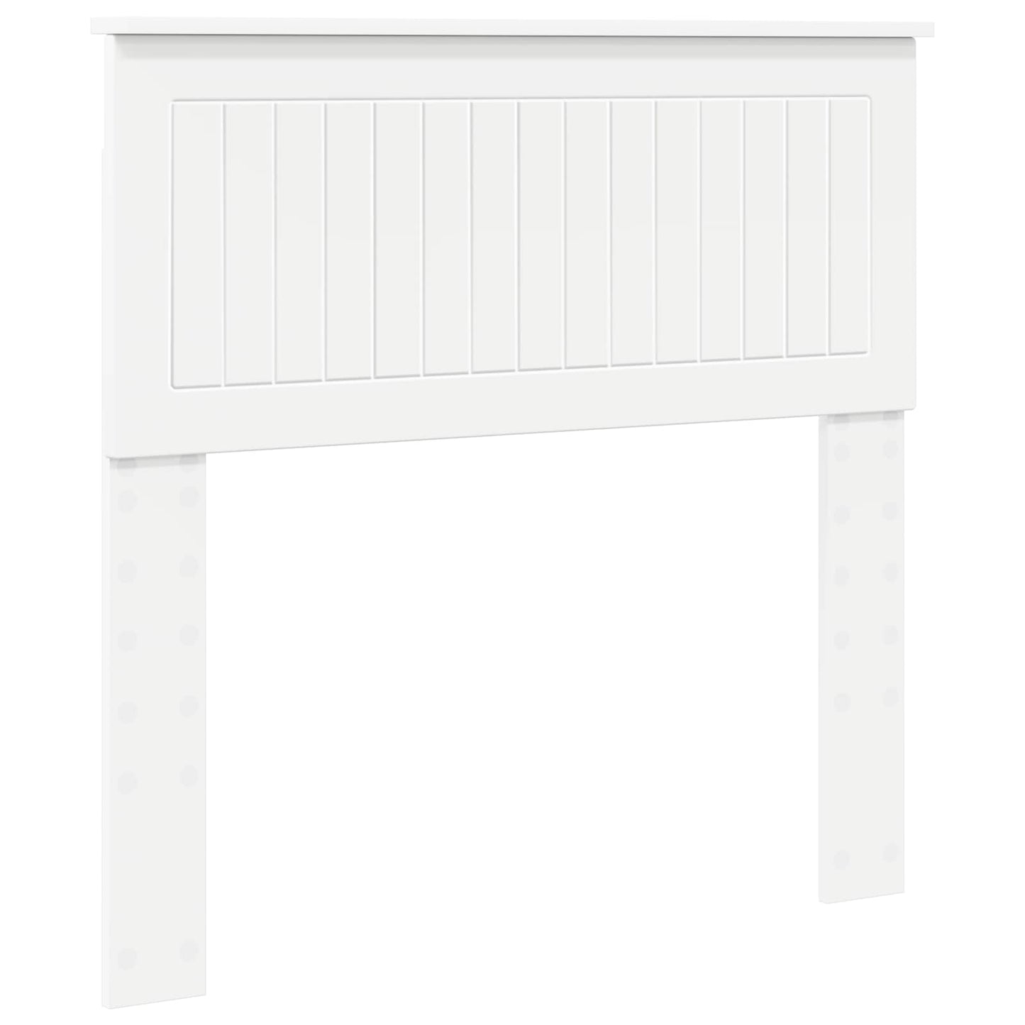 vidaXL Headboard White Engineered wood