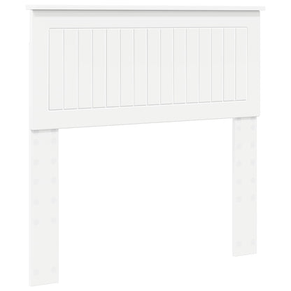 vidaXL Headboard White Engineered wood