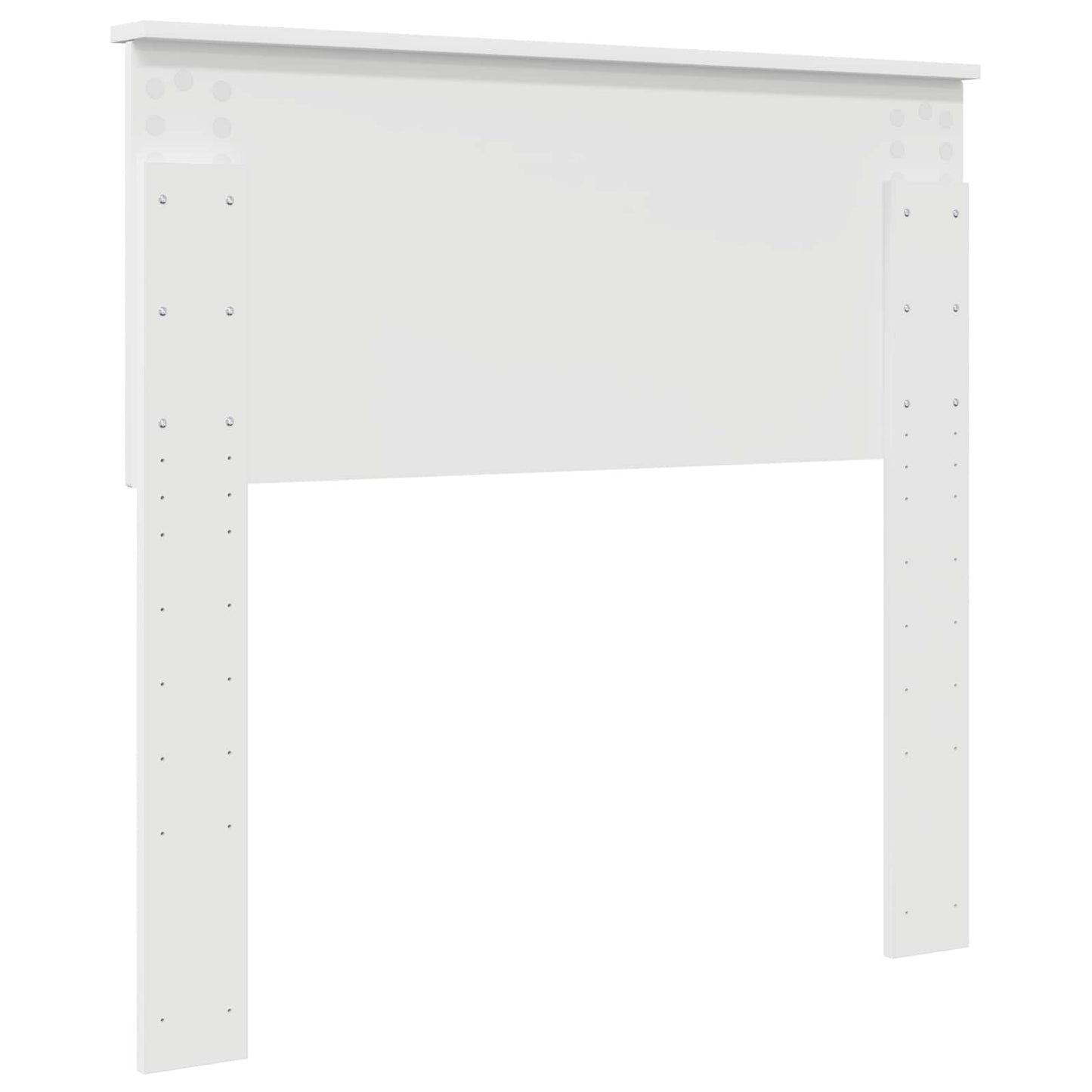 vidaXL Headboard White Engineered wood