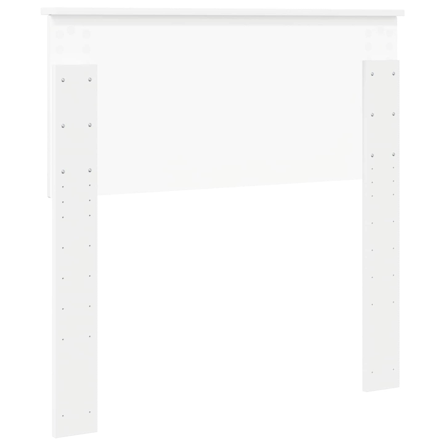 vidaXL Headboard White Engineered wood