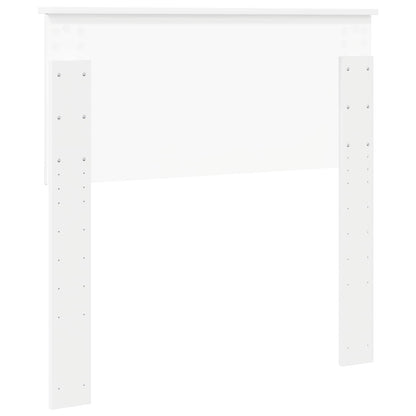 vidaXL Headboard White Engineered wood