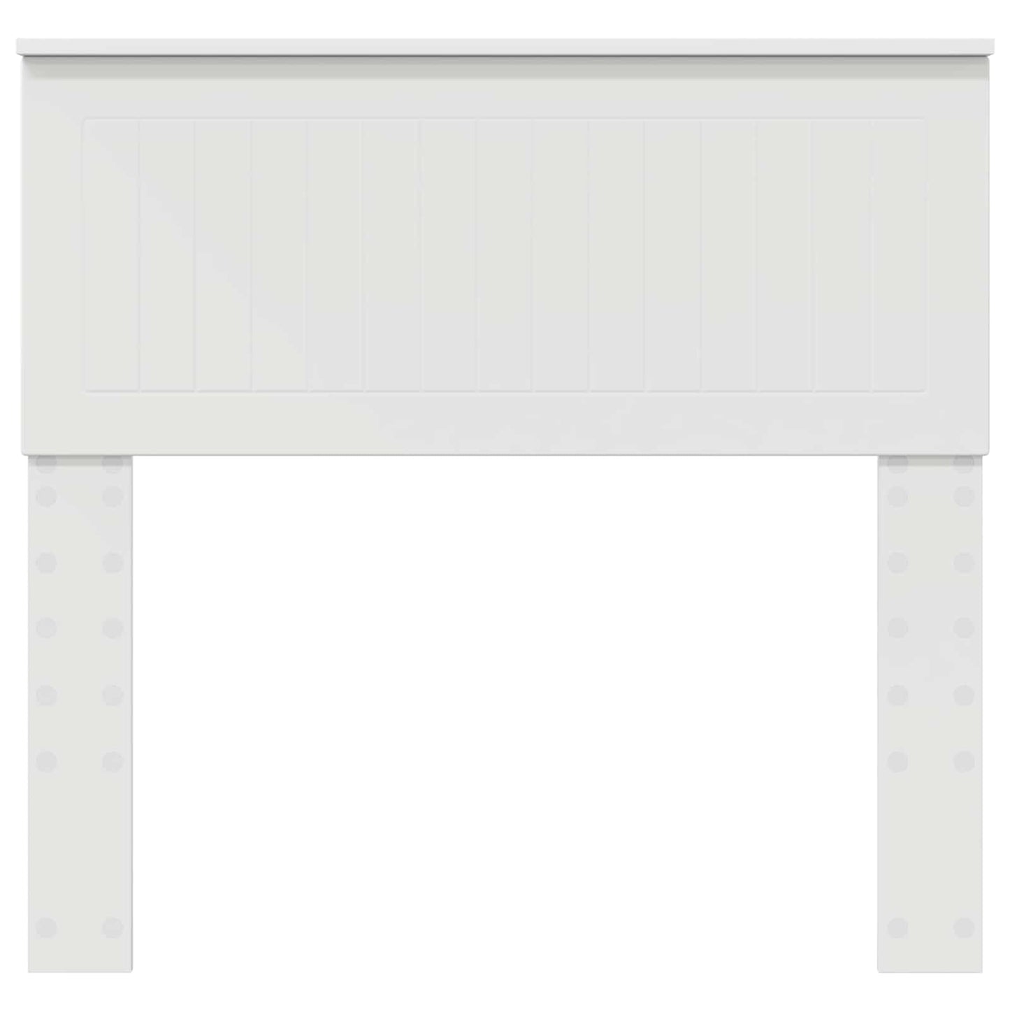 vidaXL Headboard White Engineered wood