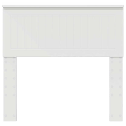 vidaXL Headboard White Engineered wood