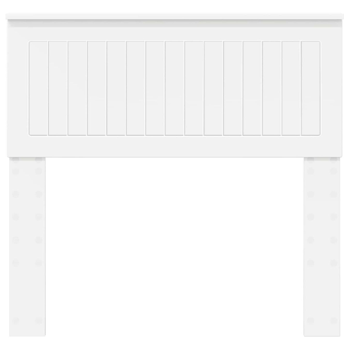 vidaXL Headboard White Engineered wood