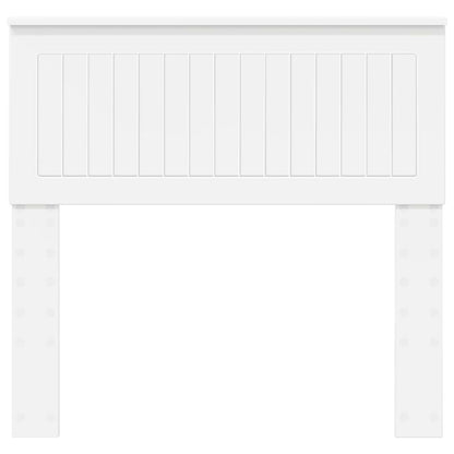 vidaXL Headboard White Engineered wood