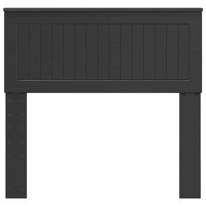 vidaXL Headboard Black Oak Engineered wood