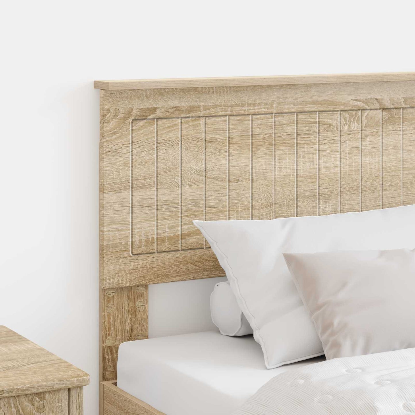 vidaXL Headboard Sonoma Oak Engineered wood