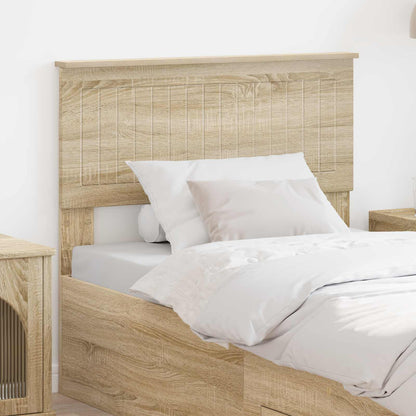 vidaXL Headboard Sonoma Oak Engineered wood