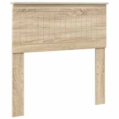 vidaXL Headboard Sonoma Oak Engineered wood
